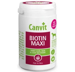 Canvit Biotin Maxi Dog για Ενίσχυση του Δέρματος και του Τριχώματος ≅ 166 Δισκία Canvit Biotin Maxi Dog για Ενίσχυση του Δέρματος και του Τριχώματος ≅ 166 Δισκία
