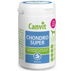 Canvit Chondro Super Dog για Ανάπλαση των Χόνδρων και Βελτίωση της Κινητικότητας 167 Δισκία Canvit Chondro Super Dog για Ανάπλαση των Χόνδρων και Βελτίωση της Κινητικότητας 167 Δισκία