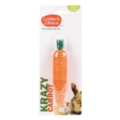 Παιχνίδι - Λιχουδιά για Τρωκτικά Happy Pet Krazy Carrot 14cm Παιχνίδι - Λιχουδιά για Τρωκτικά Happy Pet Krazy Carrot 14cm