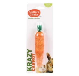 Παιχνίδι - Λιχουδιά για Τρωκτικά Happy Pet Krazy Carrot 14cm Παιχνίδι - Λιχουδιά για Τρωκτικά Happy Pet Krazy Carrot 14cm