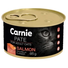 Υγρή Τροφή Γάτας Carnie Grain Free Adult Πατέ Σολομός & Λιναρόσπορος 85gr Υγρή Τροφή Γάτας Carnie Grain Free Adult Πατέ Σολομός & Λιναρόσπορος 85gr