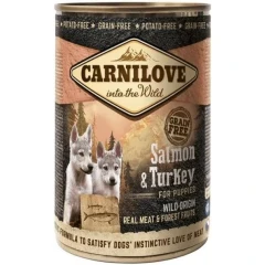 Carnilove Puppy Salmon & Turkey 400gr Carnilove Puppy Salmon & Turkey 400gr