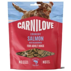 Λιχουδιές Σκύλου Carnilove Crunchy Snack Salmon with Blueberries 200gr
