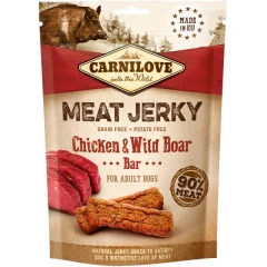Λιχουδιές Carnilove Snack Jerky Chicken & Wild Boar 100gr