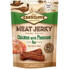 Λιχουδιές Carnilove Snack Jerky Chicken with Pheasant 100gr