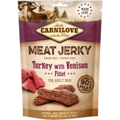 Λιχουδιές Carnilove Snack Jerky Turkey with Venison 100gr Λιχουδιές Carnilove Snack Jerky Turkey with Venison 100gr