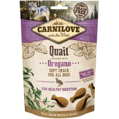 Λιχουδιές Carnilove Snack Soft Quail & Oregano 200gr