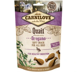 Λιχουδιές Carnilove Snack Soft Quail & Oregano 200gr Λιχουδιές Carnilove Snack Soft Quail & Oregano 200gr