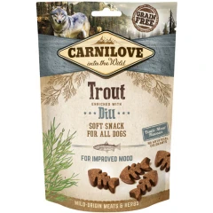 Λιχουδιές Carnilove Snack Soft Trout & Dill 200gr