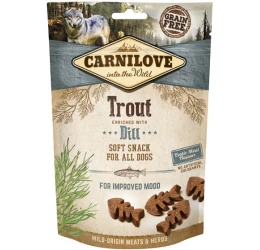 Λιχουδιές Carnilove Snack Soft Trout & Dill 200gr