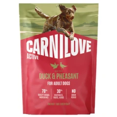 Ξηρά Τροφή Σκύλου Carnilove Active Adult Duck & Pheasant 1,5kg
