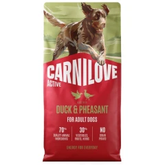 Ξηρά Τροφή Σκύλου Carnilove Active Adult Duck & Pheasant 12kg