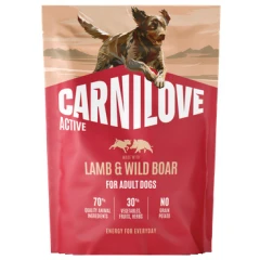 Ξηρά Τροφή Σκύλου Carnilove Active Adult Lamb & Wild Boar 1,5kg