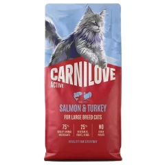 Ξηρά Τροφή Carnilove Active Cat Adult Large Salmon & Turkey 2kg Ξηρά Τροφή Carnilove Active Cat Adult Large Salmon & Turkey 2kg
