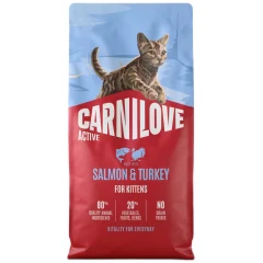 Ξηρά Τροφή Carnilove Active Kitten Salmon & Turkey 2kg Ξηρά Τροφή Carnilove Active Kitten Salmon & Turkey 2kg