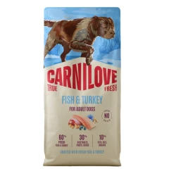 Ξηρά Τροφή Σκύλου Carnilove True Fresh Adult Fish & Turkey 12kg