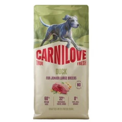 Ξηρά Τροφή Σκύλου Carnilove True Fresh Junior Large Duck 12kg