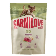 Ξηρά Τροφή Σκύλου Carnilove True Fresh Puppies Duck 1,5kg