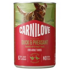 Υγρή Τροφή Carnilove Pate Adult Duck & Pheasant 400gr