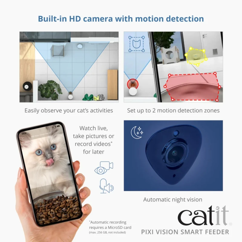 Αυτόματη Ηλεκτρονική Ταΐστρα Γάτας Catit Pixi Smart Feeder Vision 2.9lt Σκύλοι Αυτόματη Ηλεκτρονική Ταΐστρα Γάτας Catit Pixi Smart Feeder Vision 2.9lt Σκύλοι