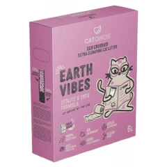 Αμμος Γάτας Catoikos Earth Vibes Tofu & Zeolite Milk Scent 6lt