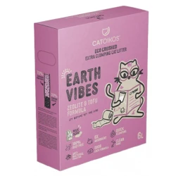 Αμμος Γάτας Catoikos Earth Vibes Tofu & Zeolite Milk Scent 6lt Αμμος Γάτας Catoikos Earth Vibes Tofu & Zeolite Milk Scent 6lt