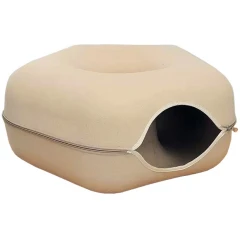 Φωλιά - Παιχνίδι Γάτας Catoikos Square Tunel Pet Bed 60x28cm Μπεζ Φωλιά - Παιχνίδι Γάτας Catoikos Square Tunel Pet Bed 60x28cm Μπεζ