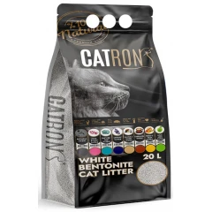 Συγκολλητική Άμμος Γάτας Catron Activated Carbon Ενεργού Άνθρακα 20lt