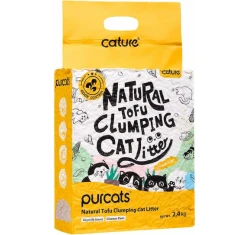 Άμμος - Πέλλετ Γάτας Cature Tofu Clumping Milky Scent 6L 2,4kg Άμμος - Πέλλετ Γάτας Cature Tofu Clumping Milky Scent 6L 2,4kg