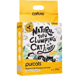 Άμμος - Πέλλετ Γάτας Cature Tofu Clumping Milky Scent 6L (2,4kg) Άμμος - Πέλλετ Γάτας Cature Tofu Clumping Milky Scent 6L (2,4kg)