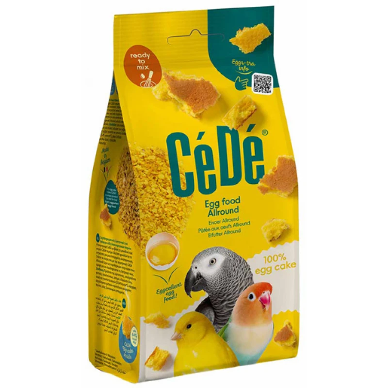 Cede Αυγοτροφή Allround Morbido 100% Egg Cake 120gr Πουλιά Cede Αυγοτροφή Allround Morbido 100% Egg Cake 120gr Πουλιά