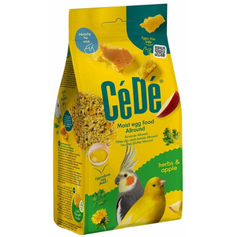 Cede Αυγοτροφή Allround Morbido με Βότανα & Μήλο 200gr Πουλιά Cede Αυγοτροφή Allround Morbido με Βότανα & Μήλο 200gr Πουλιά