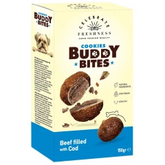 Λιχουδιές Celebrate Cookies Buddy Bites Beef with Cod 150gr