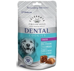 Λιχουδιές Celebrate Freshness Dental Cookies Duck 120gr