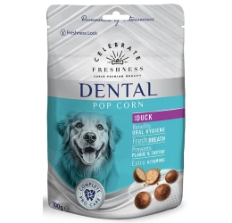Λιχουδιές Celebrate Freshness Dental Pop Corn Duck 100gr