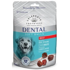 Λιχουδιές Celebrate Freshness Dental Soft Balls Beef 150gr