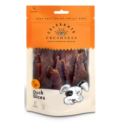 Λιχουδιές Celebrate Freshness Duck Slices 100gr με Πάπια Λιχουδιές Celebrate Freshness Duck Slices 100gr με Πάπια