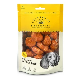 Λιχουδιές Celebrate Freshness Grain Free Balls 100gr με Κοτόπουλο και Ρύζι Λιχουδιές Celebrate Freshness Grain Free Balls 100gr με Κοτόπουλο και Ρύζι