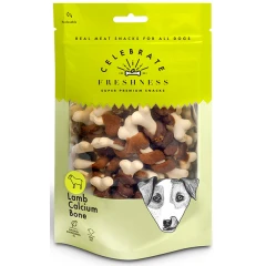 Λιχουδιές Celebrate Freshness Calcium Bone 100gr με Αρνί Λιχουδιές Celebrate Freshness Calcium Bone 100gr με Αρνί
