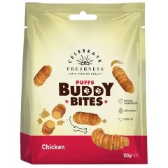 Λιχουδιές Celebrate Puffs Buddy Bites Chicken 150gr