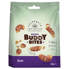 Λιχουδιές Celebrate Puffs Buddy Bites Duck 150gr
