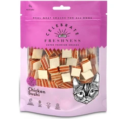 Λιχουδιές Γάτας Celebrate Freshness Bites 50gr με Κοτόπουλο Sushi