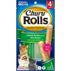 Λιχουδιά Churu Cat Rolls Chicken Tuna 4x10gr Λιχουδιά Churu Cat Rolls Chicken Tuna 4x10gr