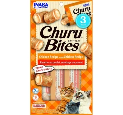 Λιχουδιά Churu Cat Bites Chicken 3 x 10gr Λιχουδιά Churu Cat Bites Chicken 3 x 10gr