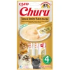 Λιχουδιές Γάτας Churu Cat Tuna & Bonito Flakes 56gr Κρέμα ΓΑΤΕΣ