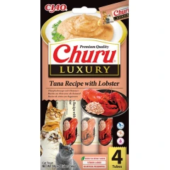 Λιχουδιά Churu Cat Luxury Tuna with Lobster 56gr (4x14gr)