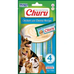 Λιχουδιά Churu Dog Chicken with Cheese 56gr (4x14gr)