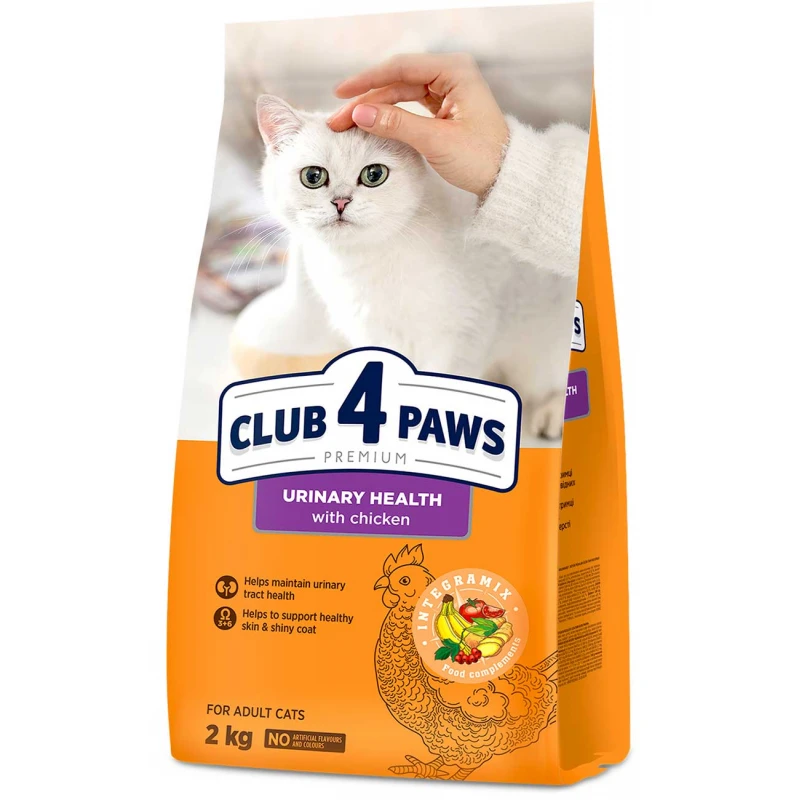 Ξηρή Τροφή Γάτας Club 4 Paws Urinary Health 2kg ΓΑΤΕΣ