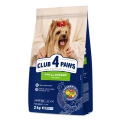 Ξηρή Τροφή Σκύλου Club 4 Paws Adult Small Breeds Κοτόπουλο 2kg