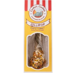 Λιχουδιά Σκύλου Cooka's Cookies Lollipop με Γαλοπούλα 35-40gr Λιχουδιά Σκύλου Cooka's Cookies Lollipop με Γαλοπούλα 35-40gr
